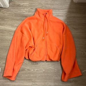 Free People FP movement pink flare sleeve jacket